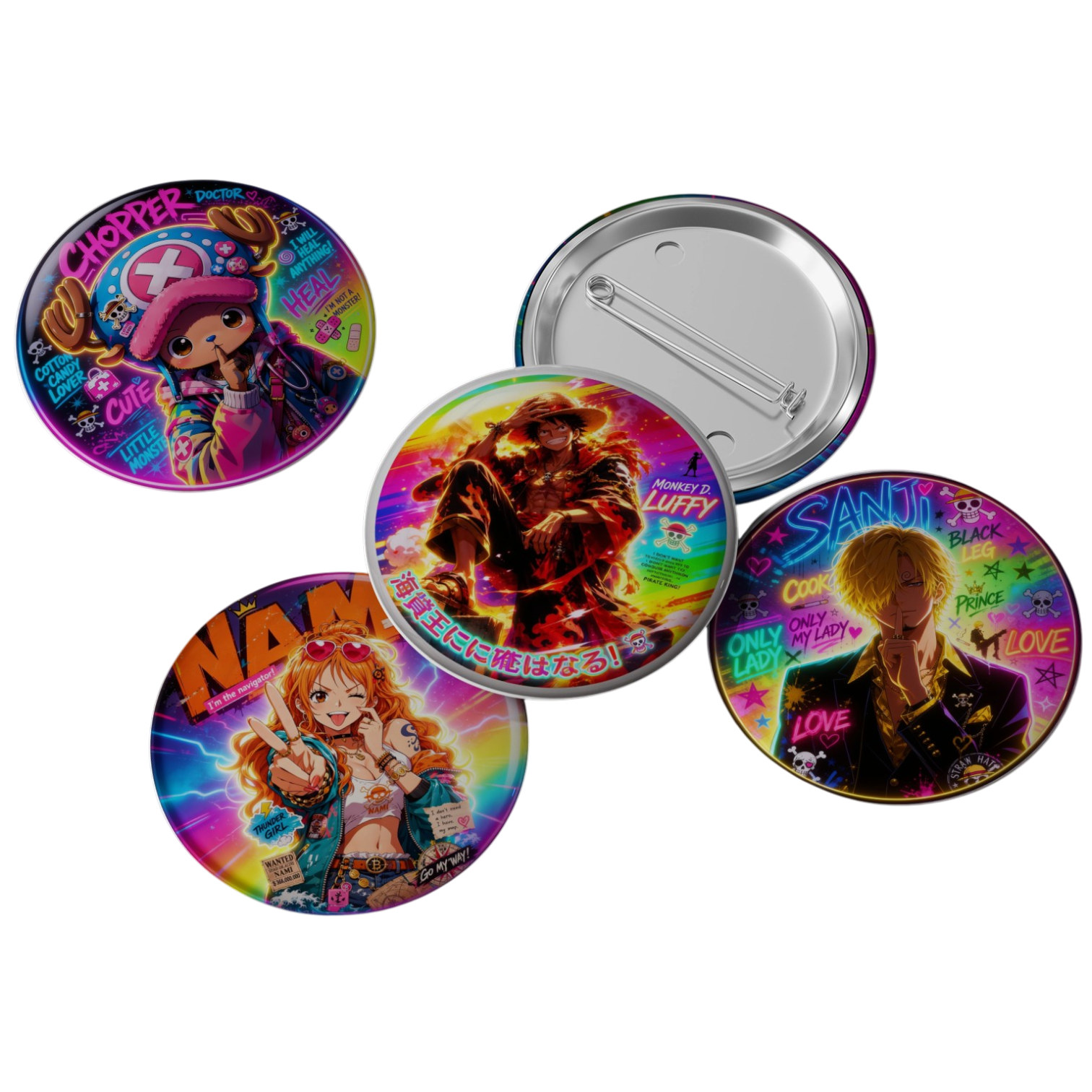 Badge fantasy One Piece