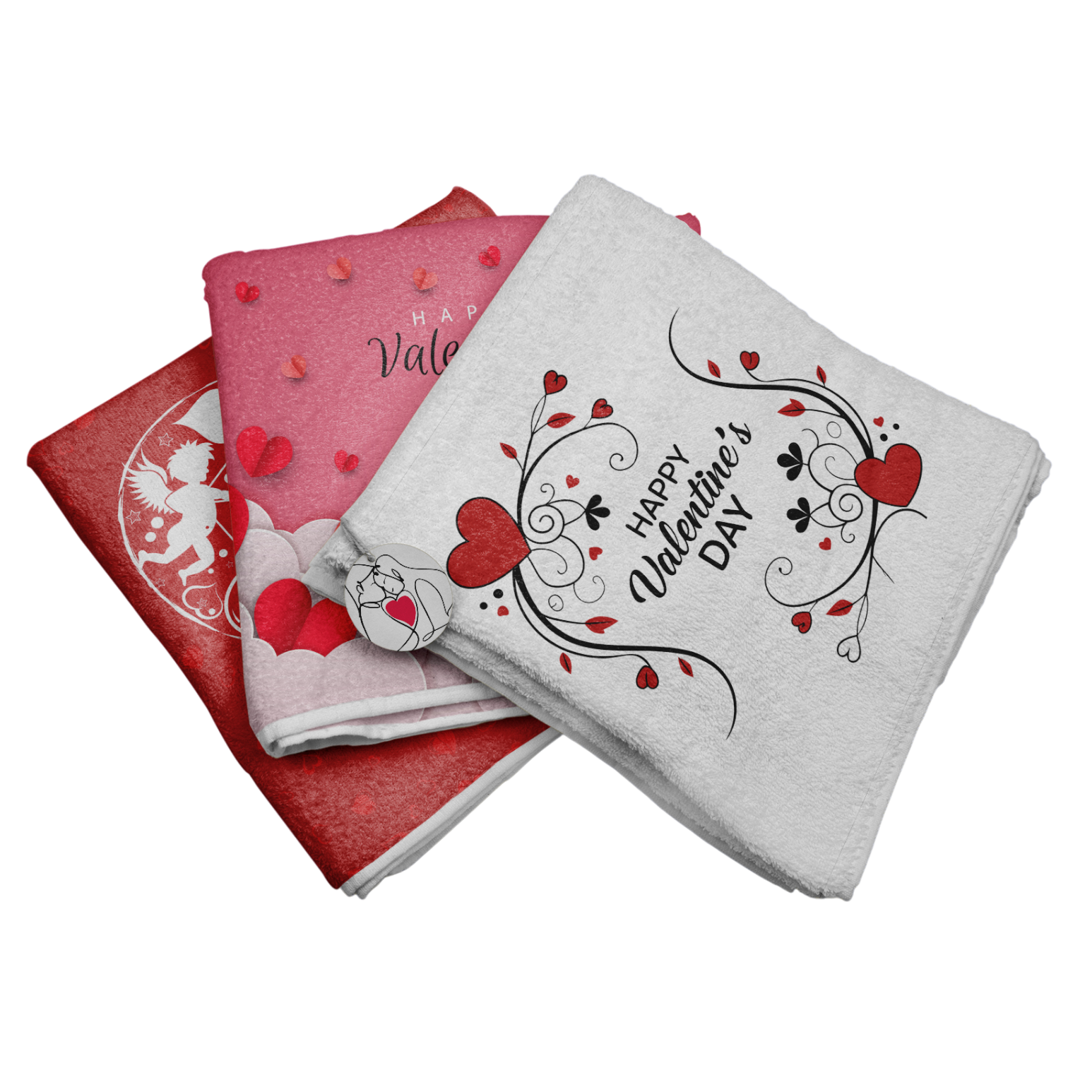 Chiffon lunette Saint Valentin