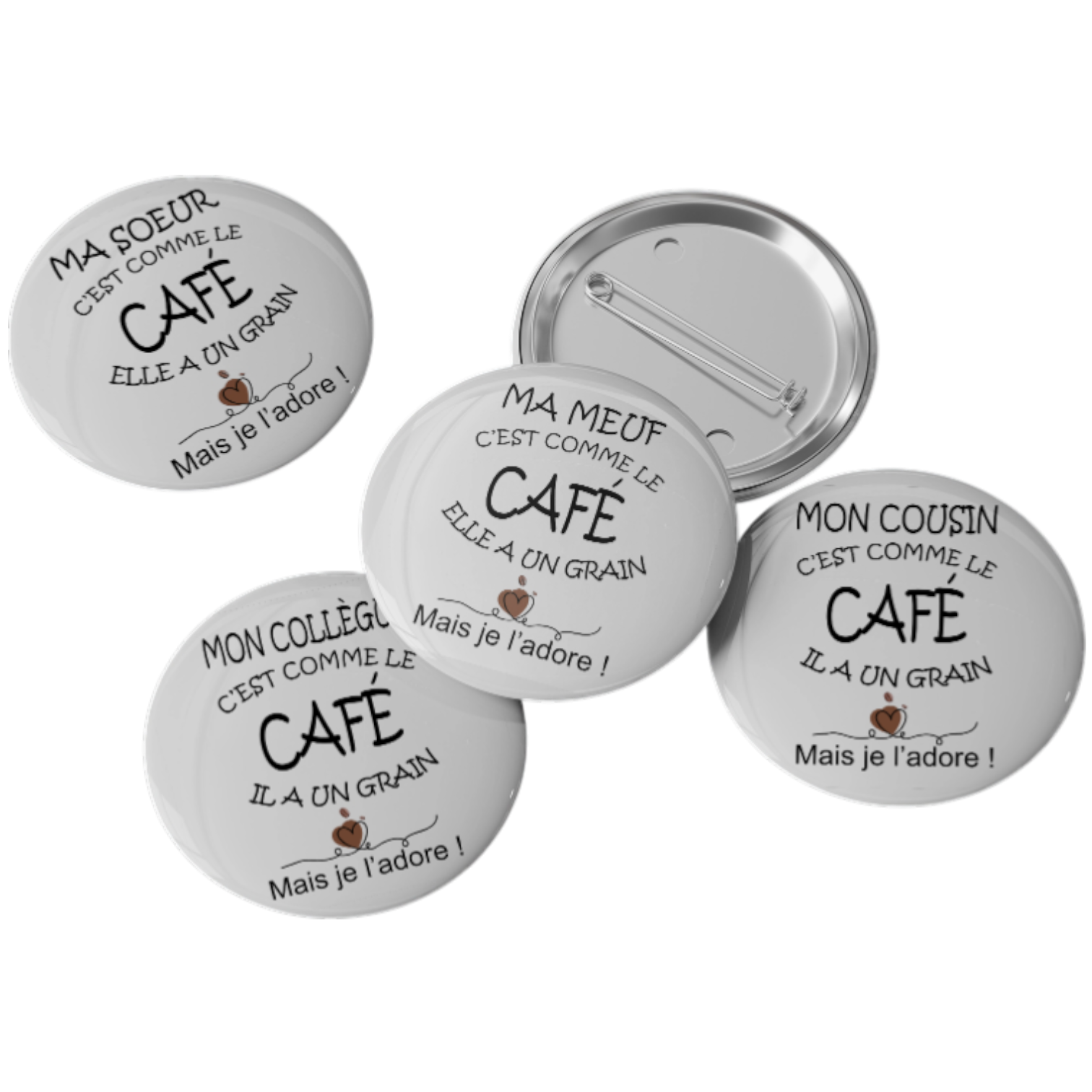 Badge c'est comme le café