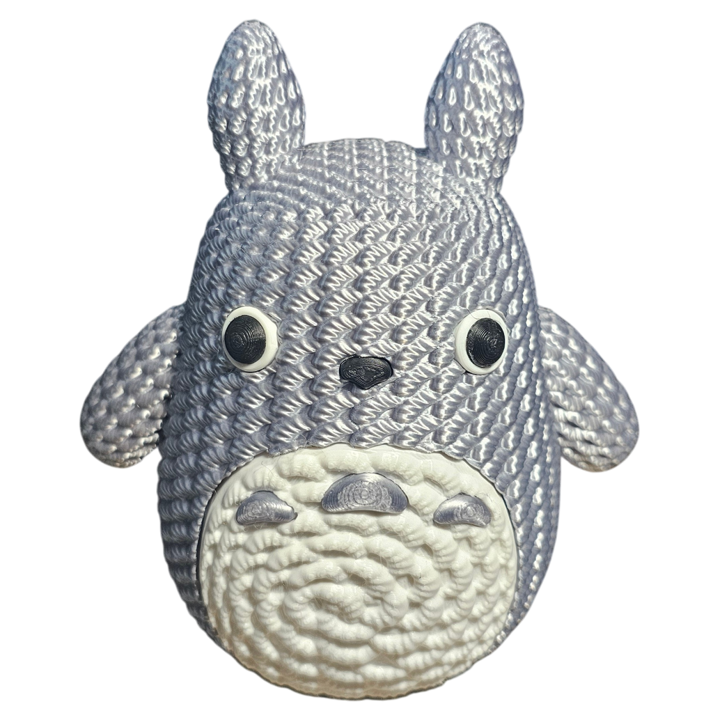 Totoro tricotée au crochet 3D