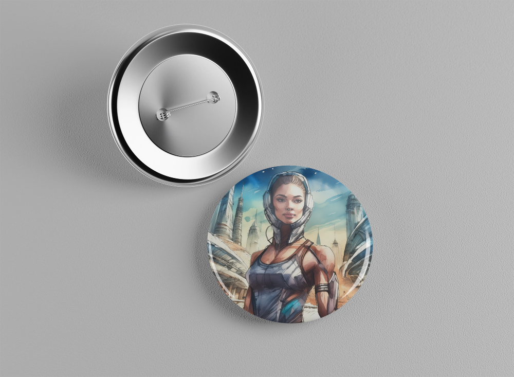 Badge super héro