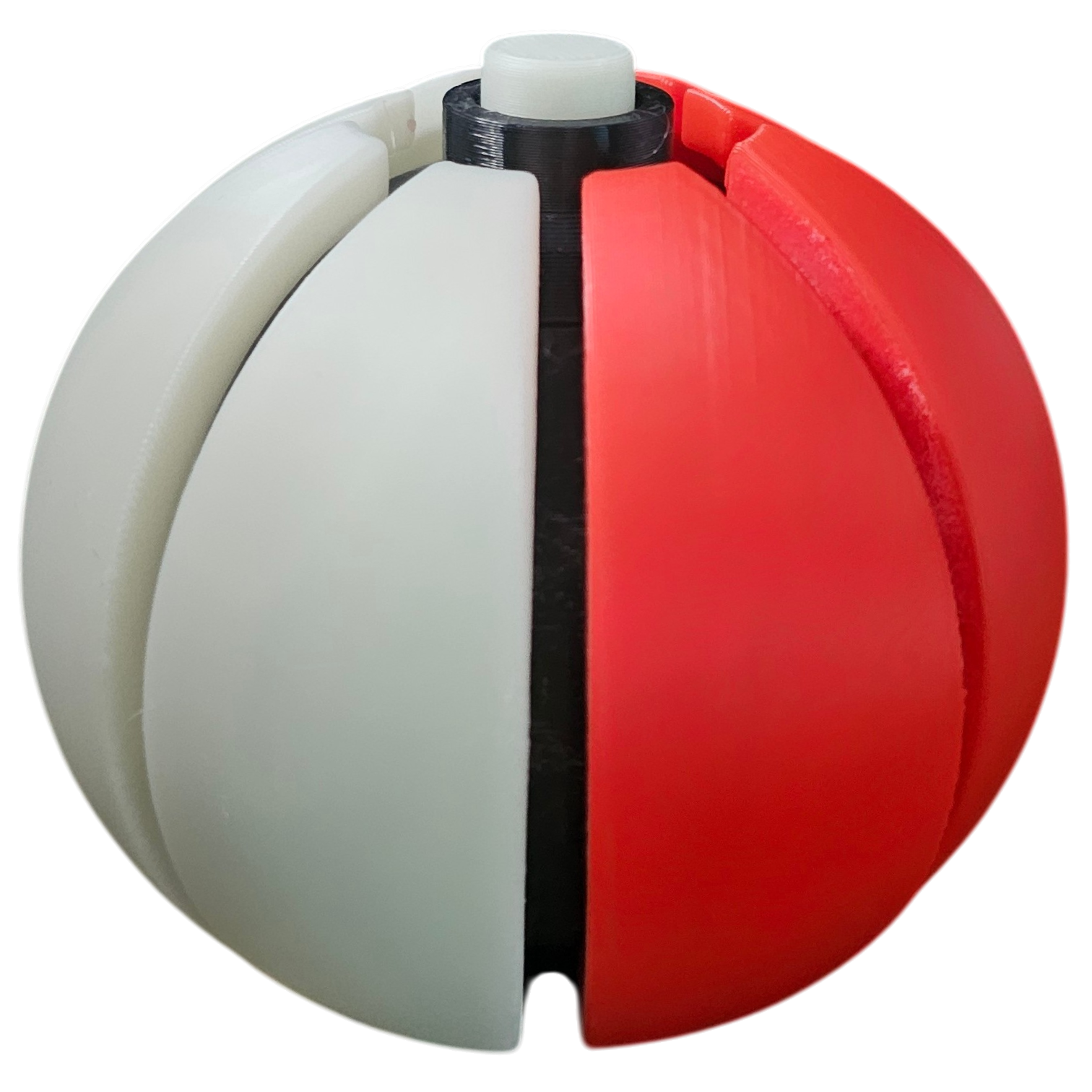Porte clé 3D : Pokéball (CLICKER)