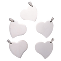 Gravure pendentif cœur