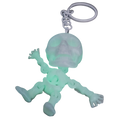 Porte clé 3D : Squelette phosphorescent (FLEXI)