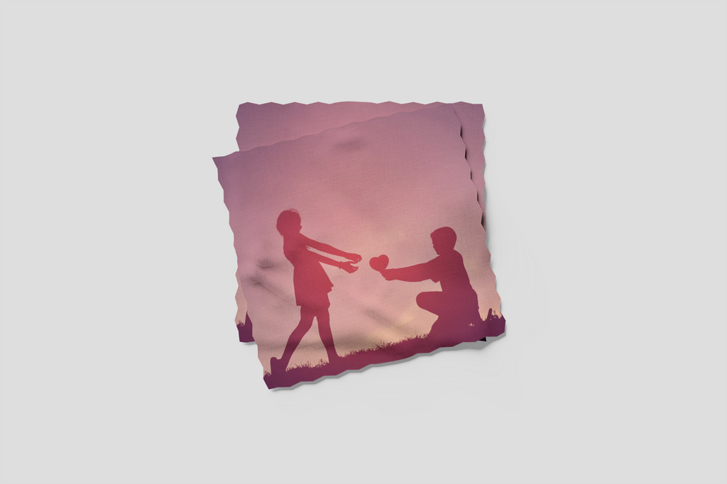 Chiffon lunette Saint Valentin