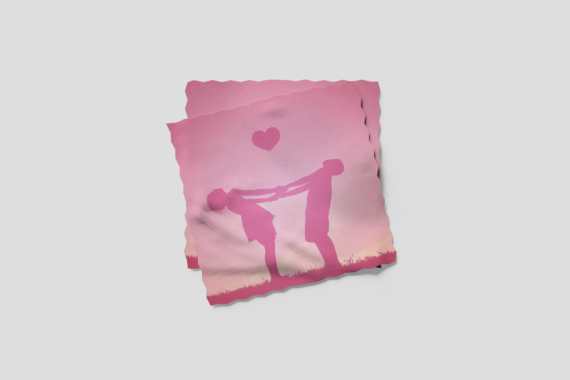 Chiffon lunette Saint Valentin