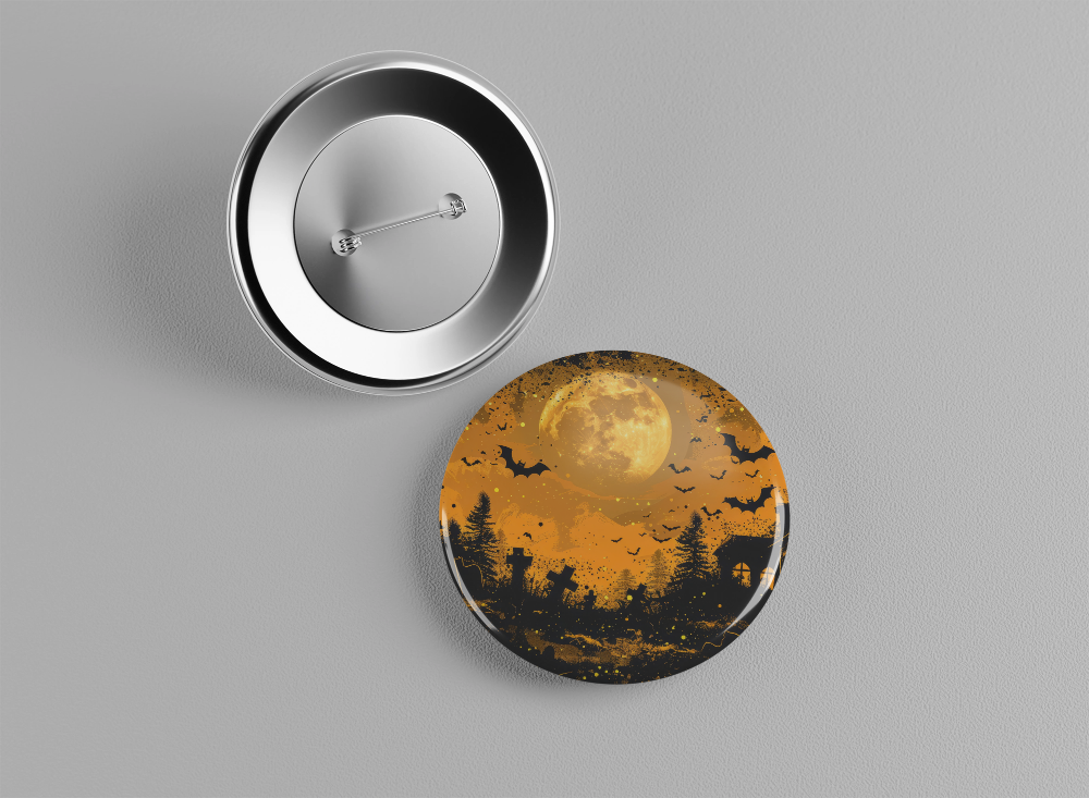 Badge Halloween 1/2