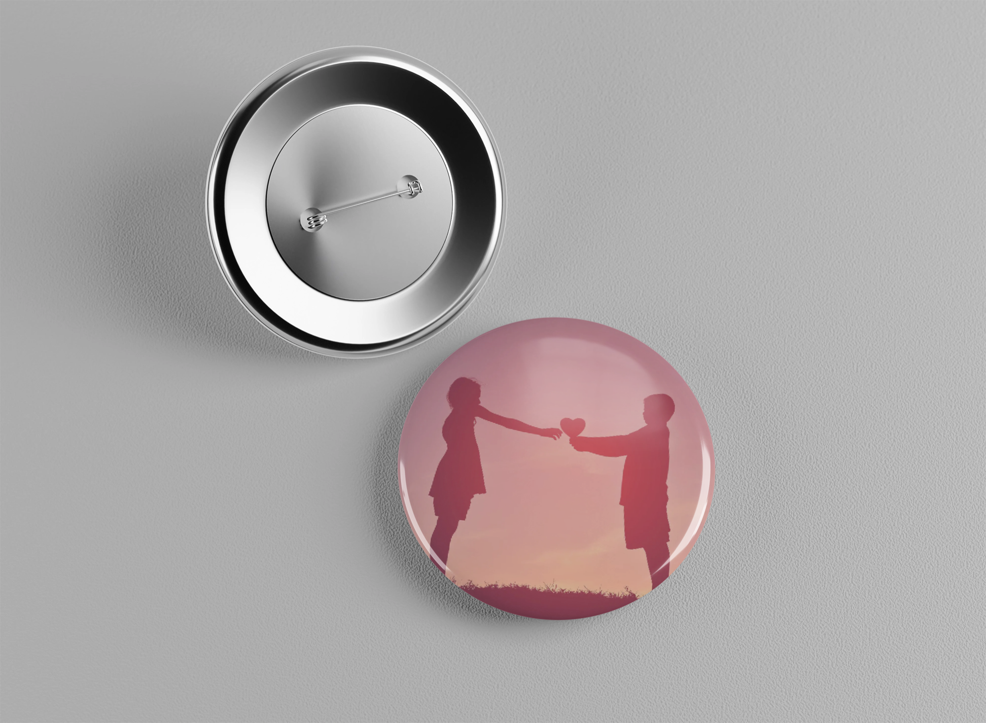 Badge Saint Valentin