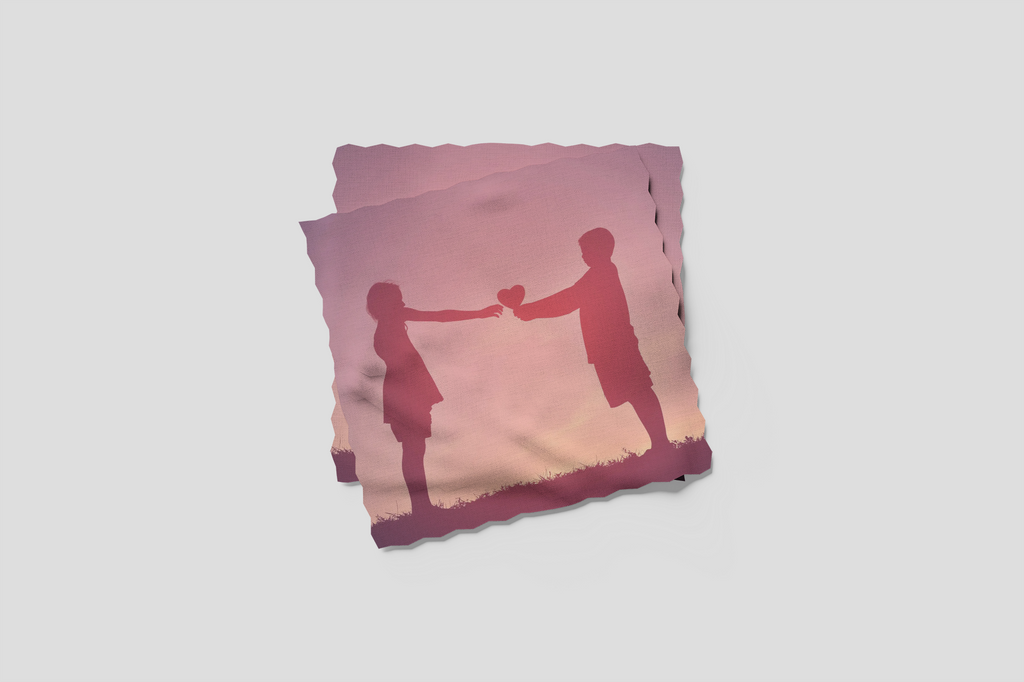 Chiffon lunette Saint Valentin