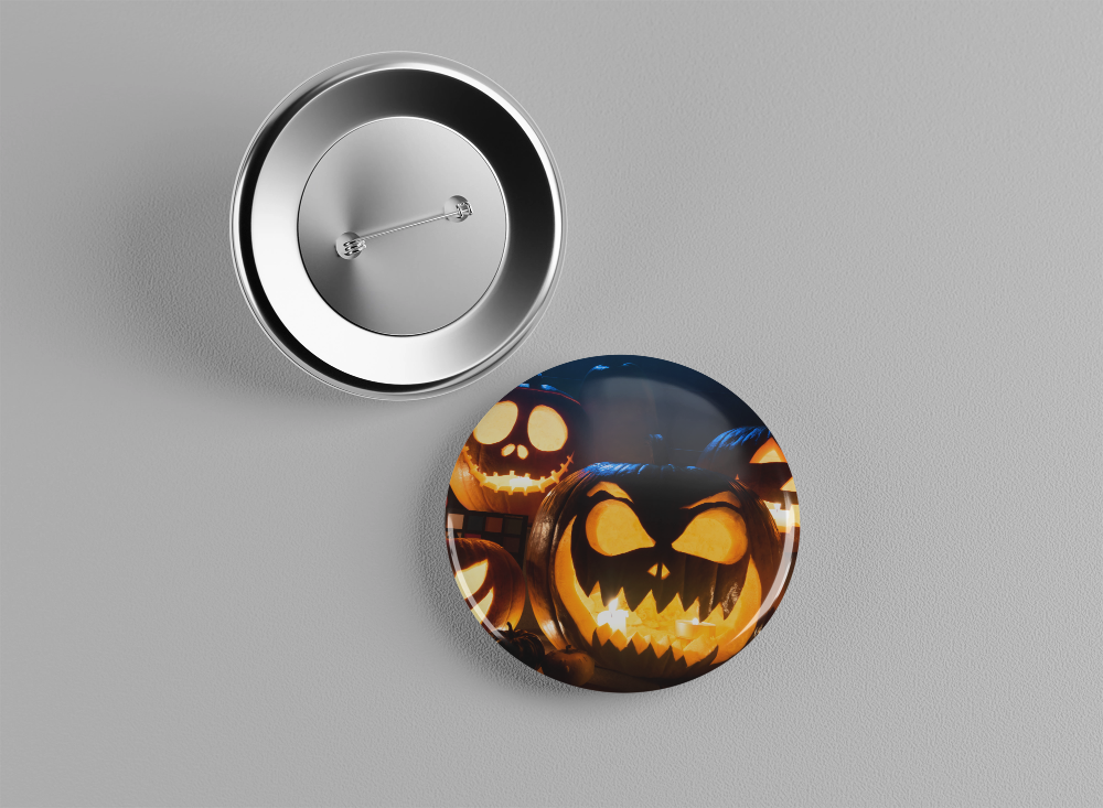Badge Halloween 1/2
