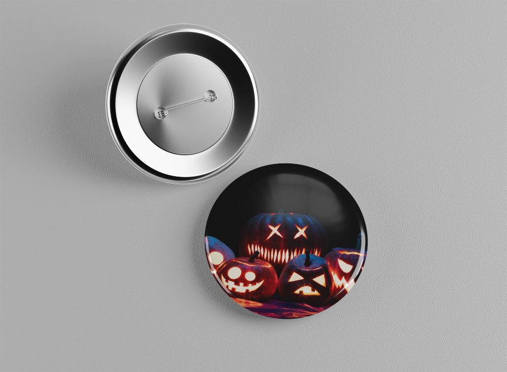 Badge Halloween 1/2