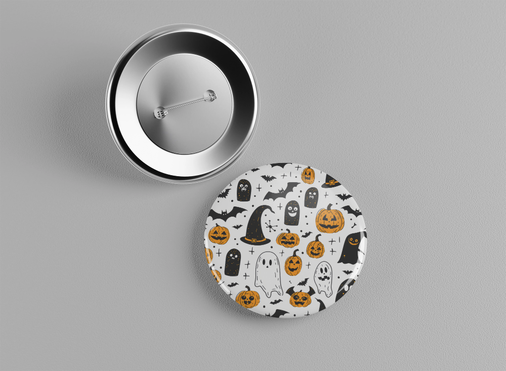 Badge Halloween 1/2