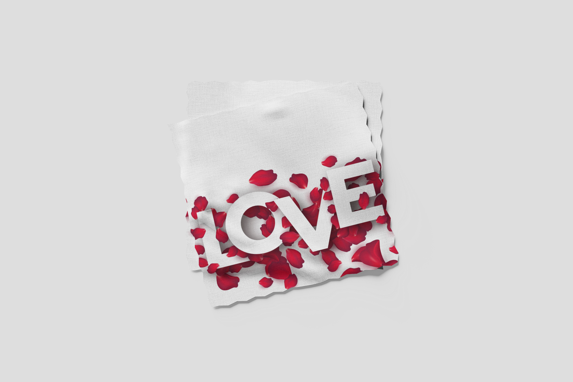 Chiffon lunette Saint Valentin