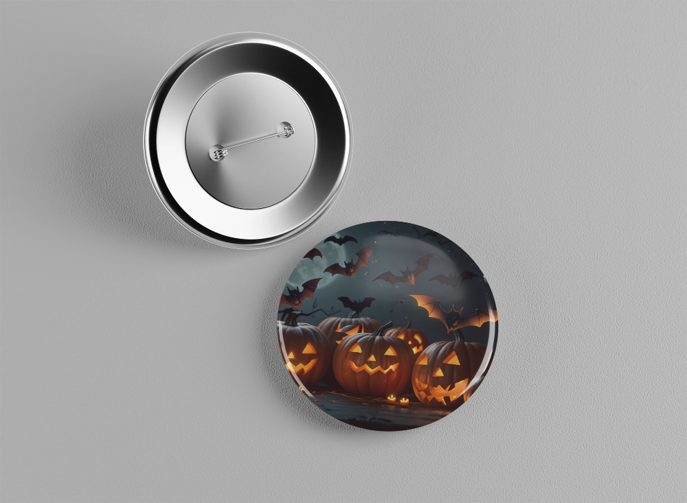 Badge Halloween 1/2
