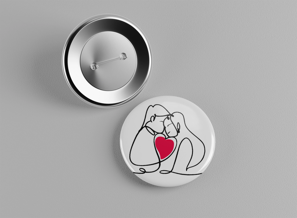 Badge Saint Valentin