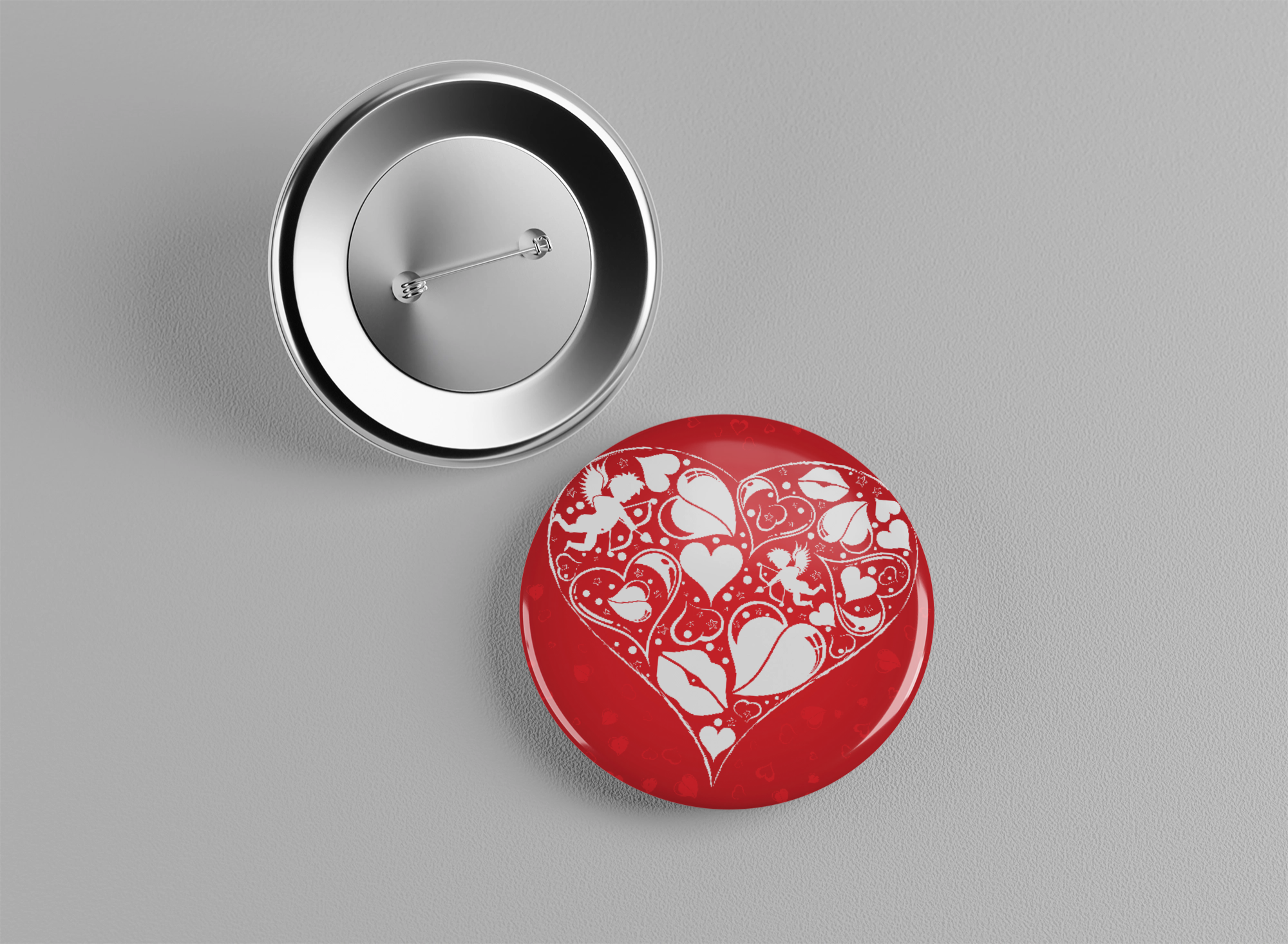 Badge Saint Valentin