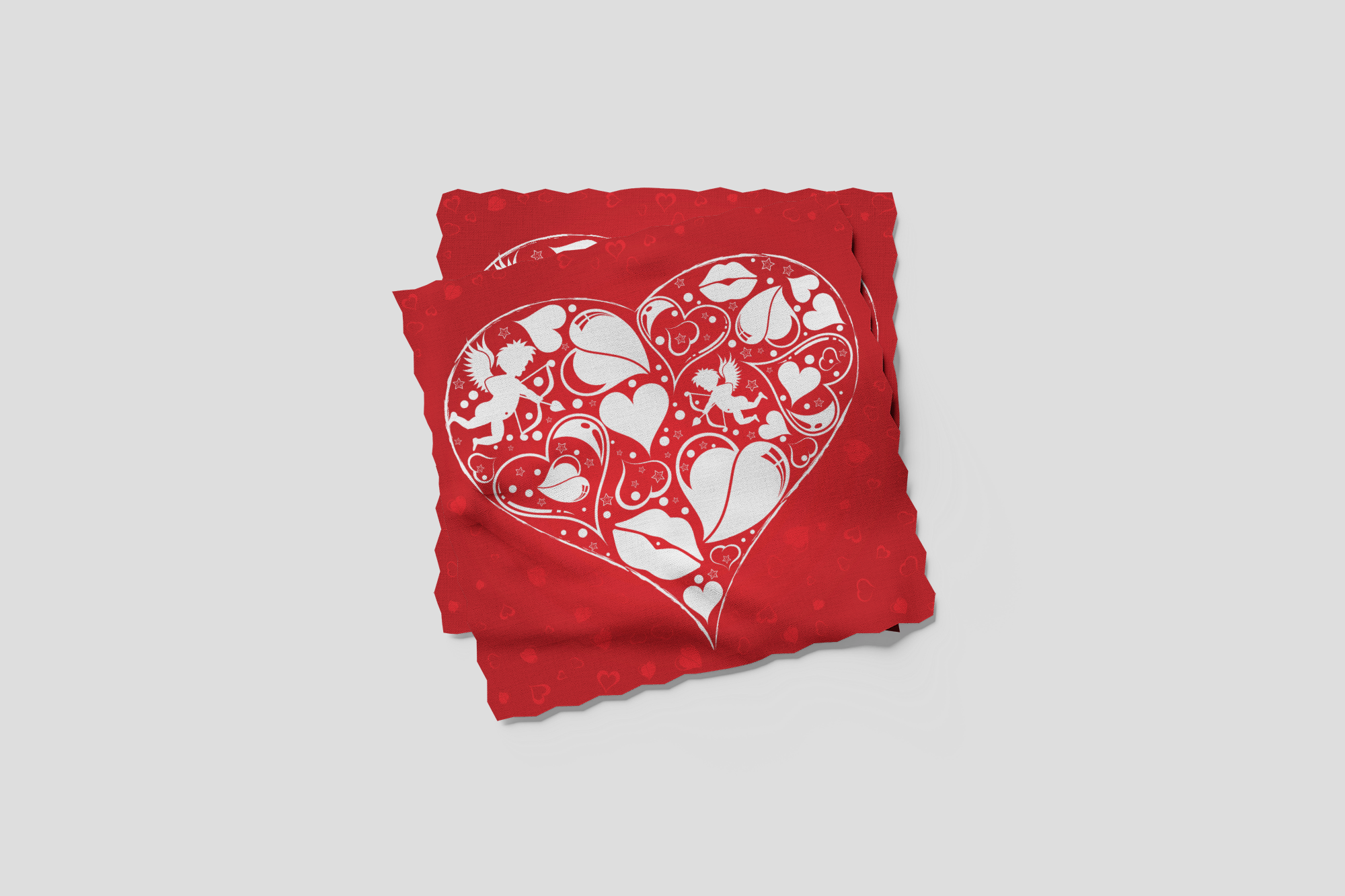 Chiffon lunette Saint Valentin