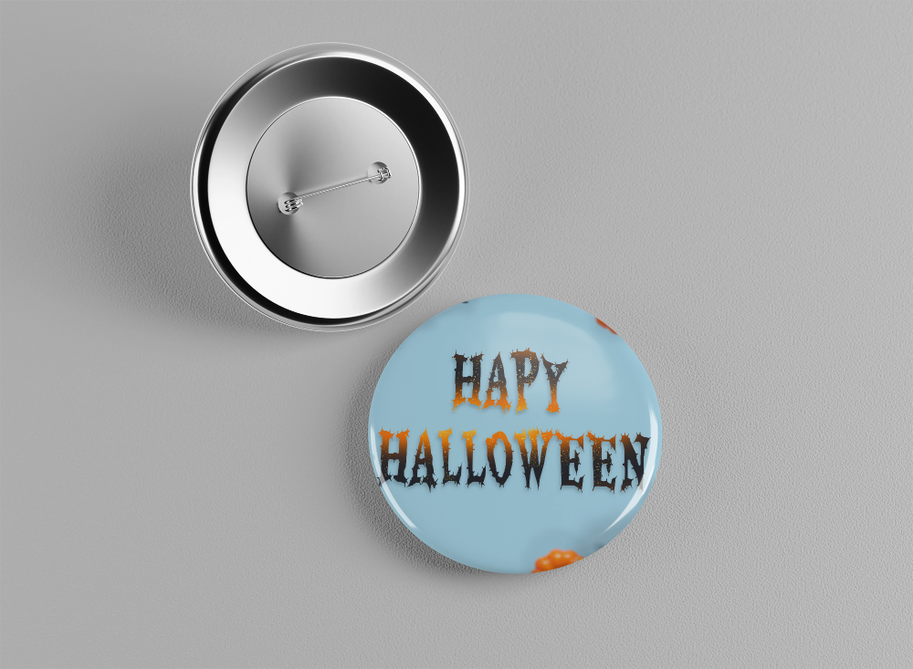 Badge Halloween 1/2
