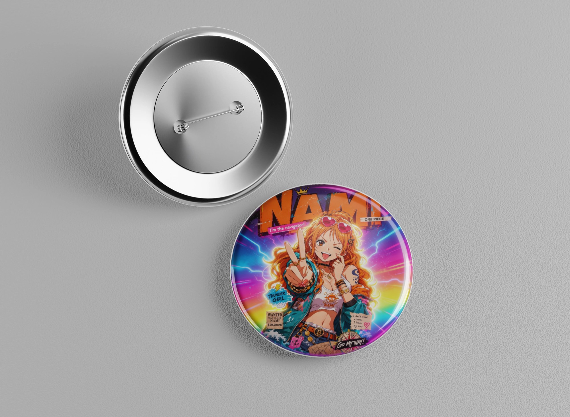 Badge fantasy One Piece