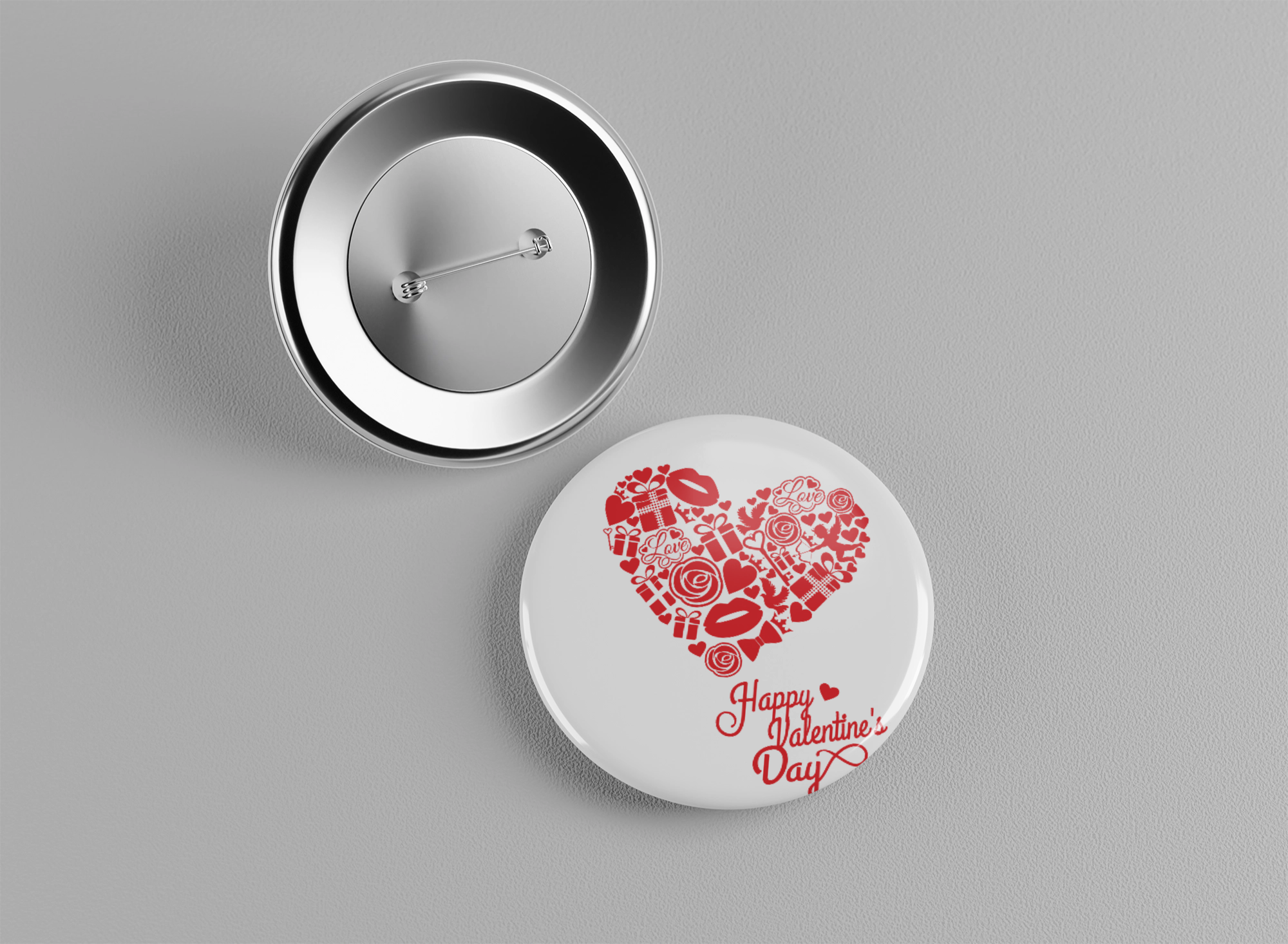 Badge Saint Valentin