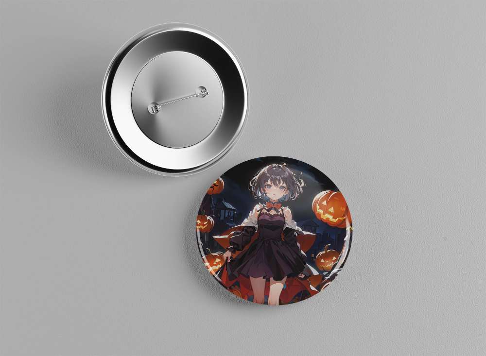 Badge Halloween 1/2