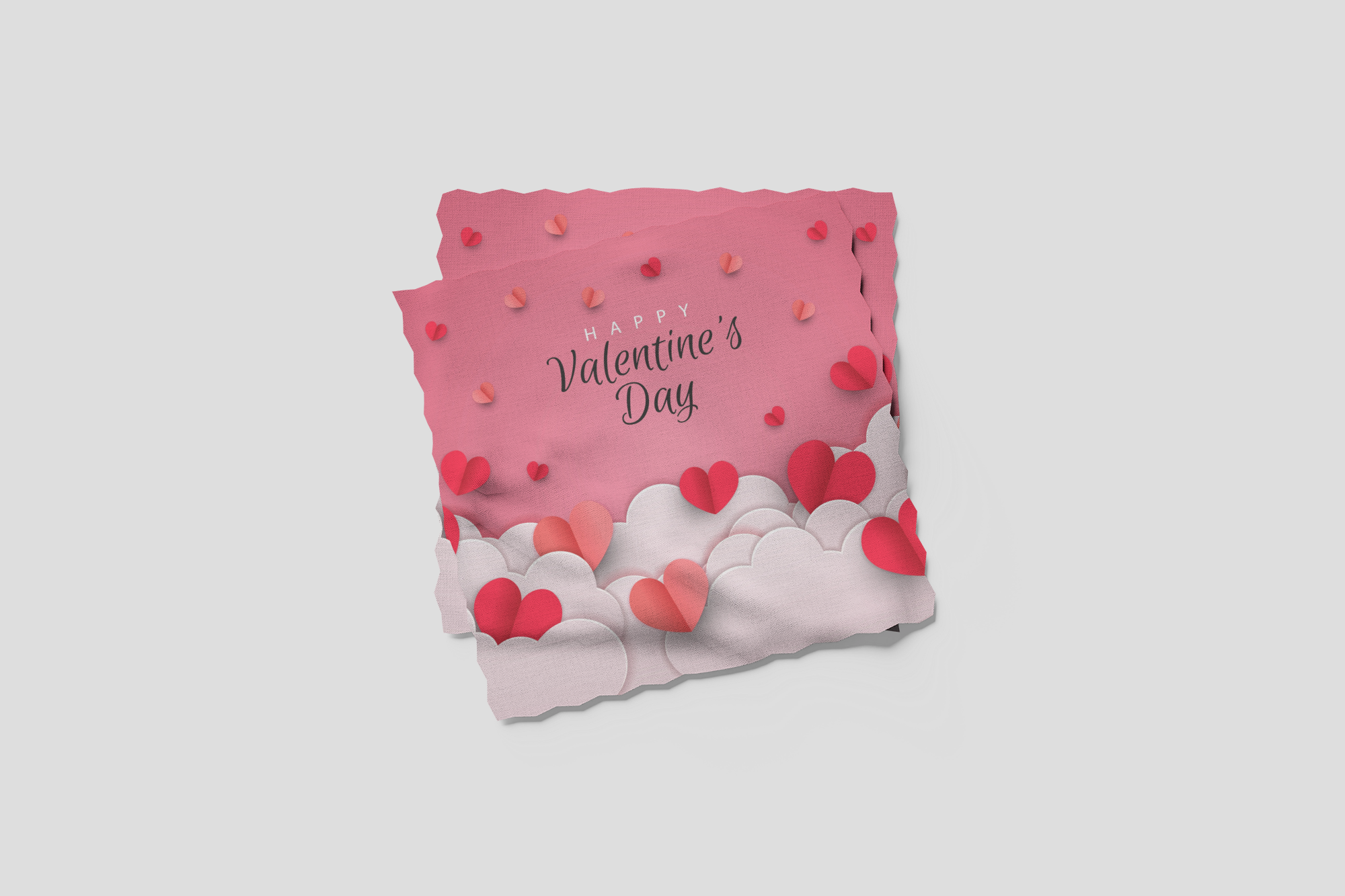 Chiffon lunette Saint Valentin