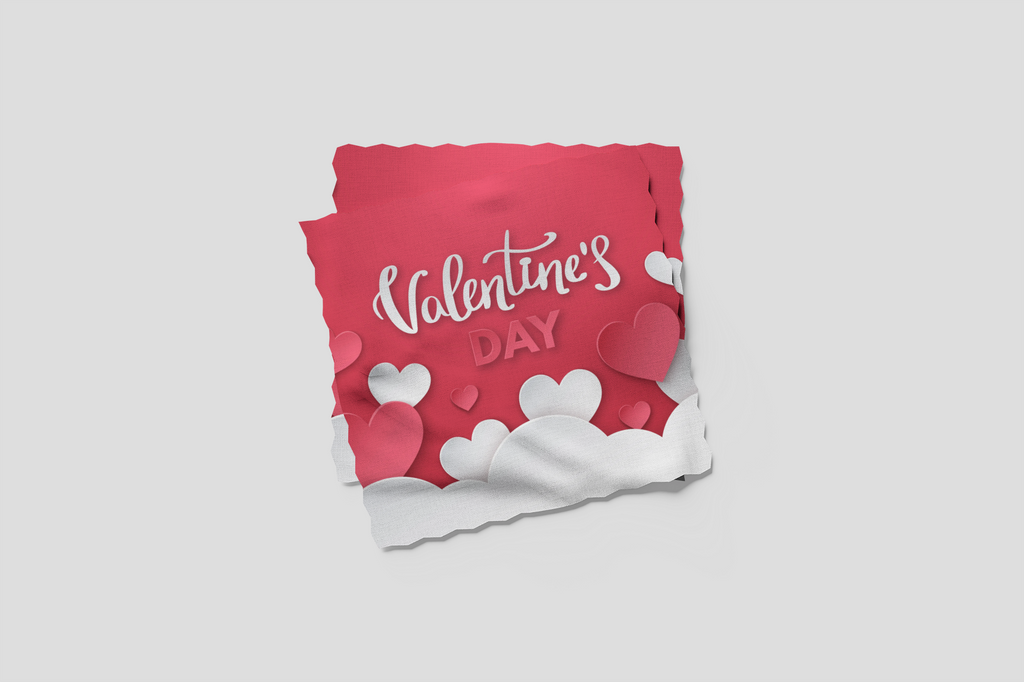 Chiffon lunette Saint Valentin