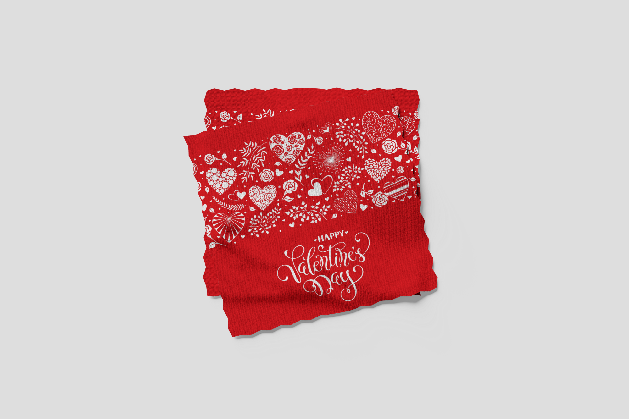 Chiffon lunette Saint Valentin