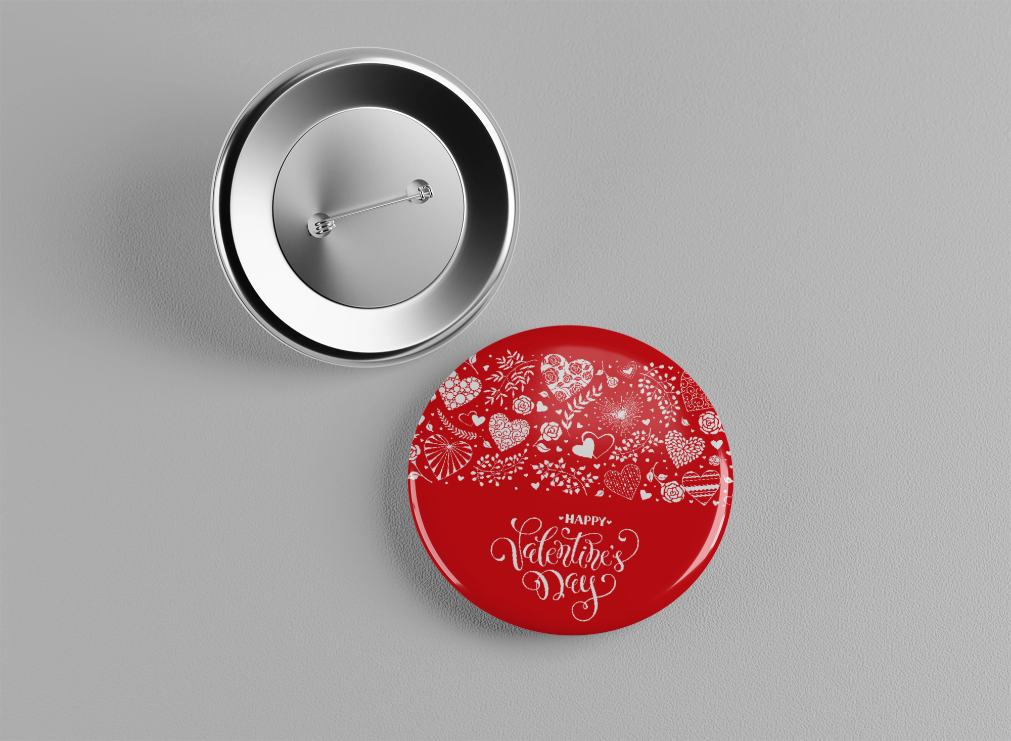 Badge Saint Valentin