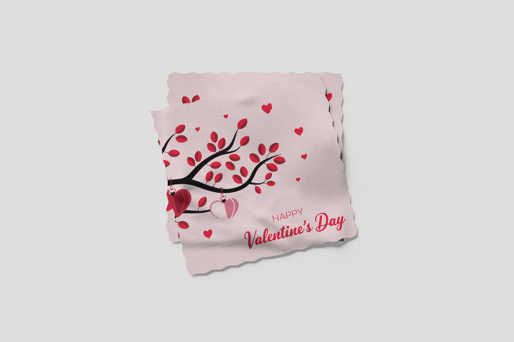 Chiffon lunette Saint Valentin