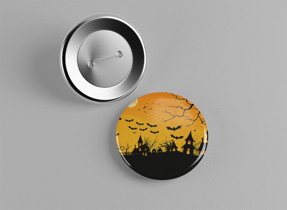 Badge Halloween 1/2