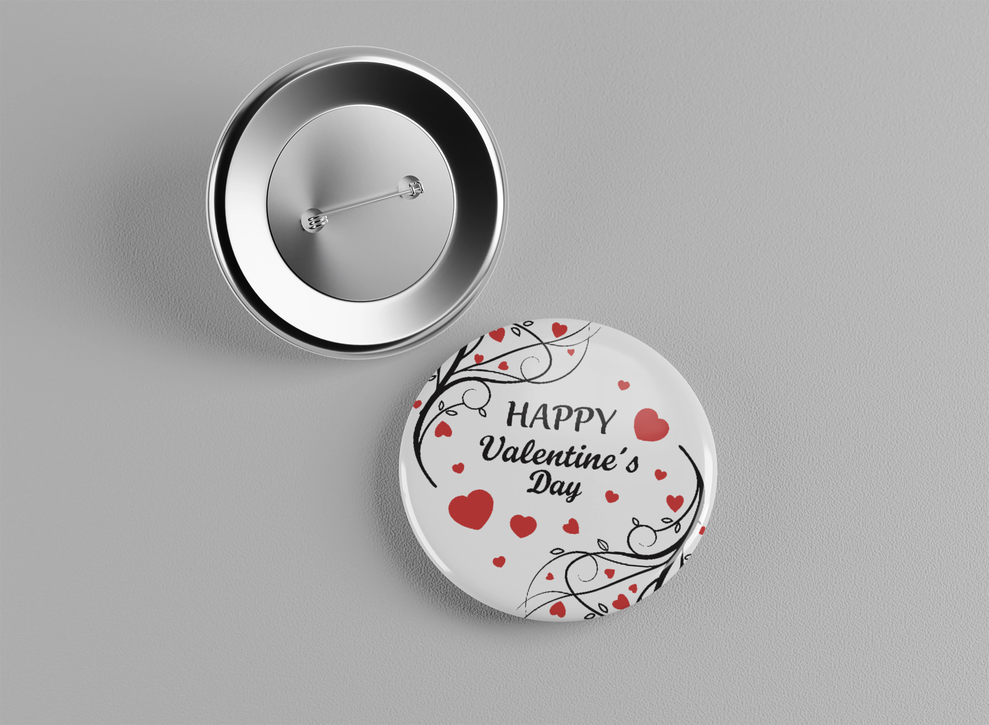 Badge Saint Valentin
