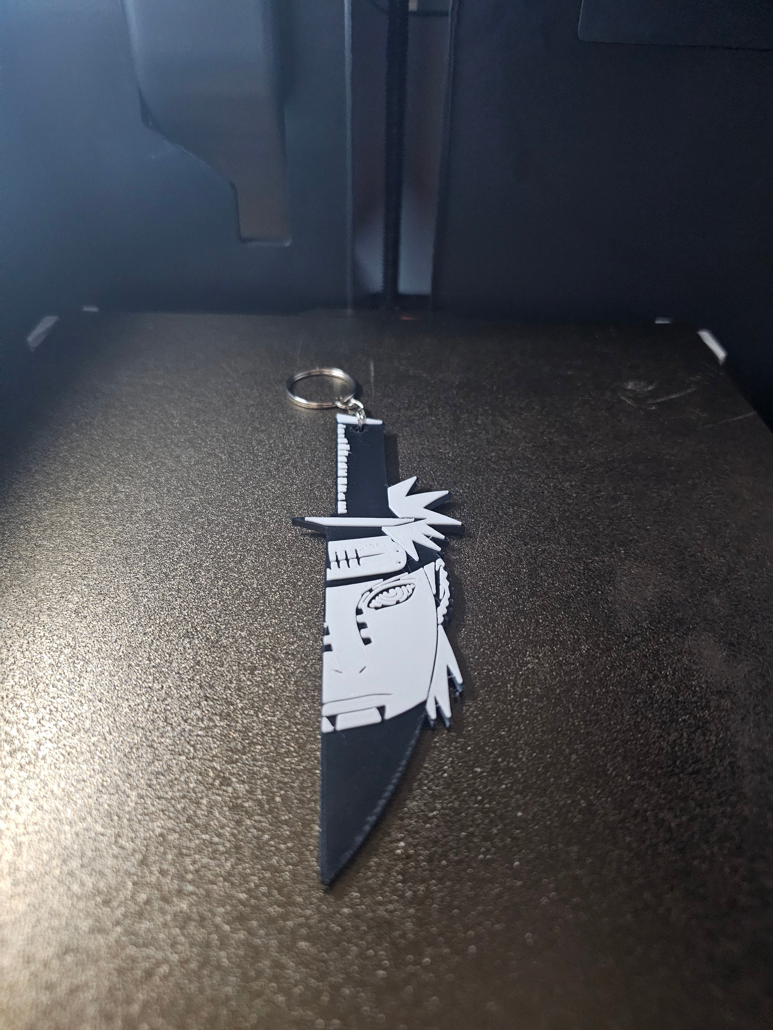 Porte clé 3D : Couteau Naruto 01