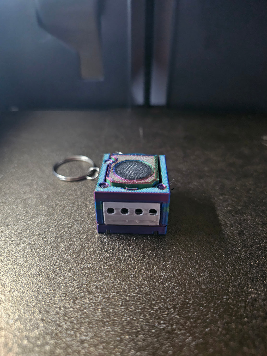 Porte clé 3D : Game cube (CLICKER)