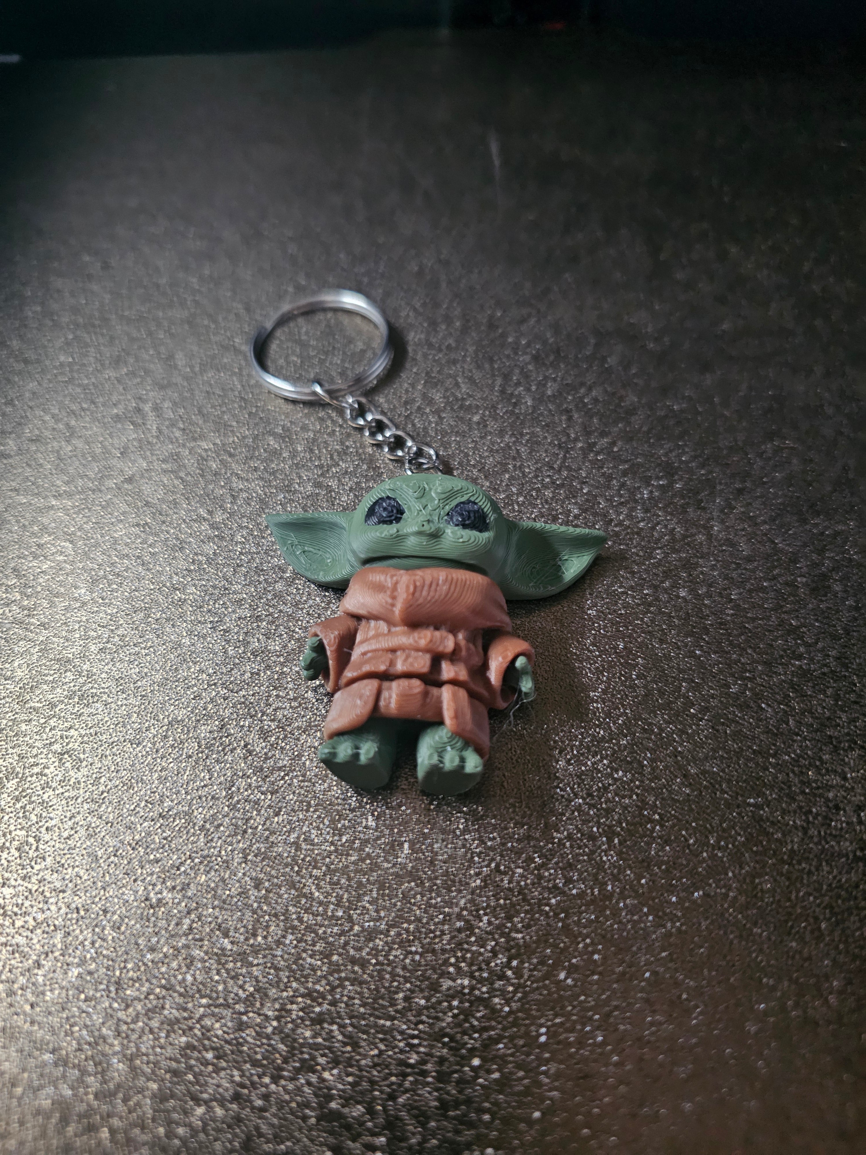 Porte clé 3D : Grogu (FLEXI)