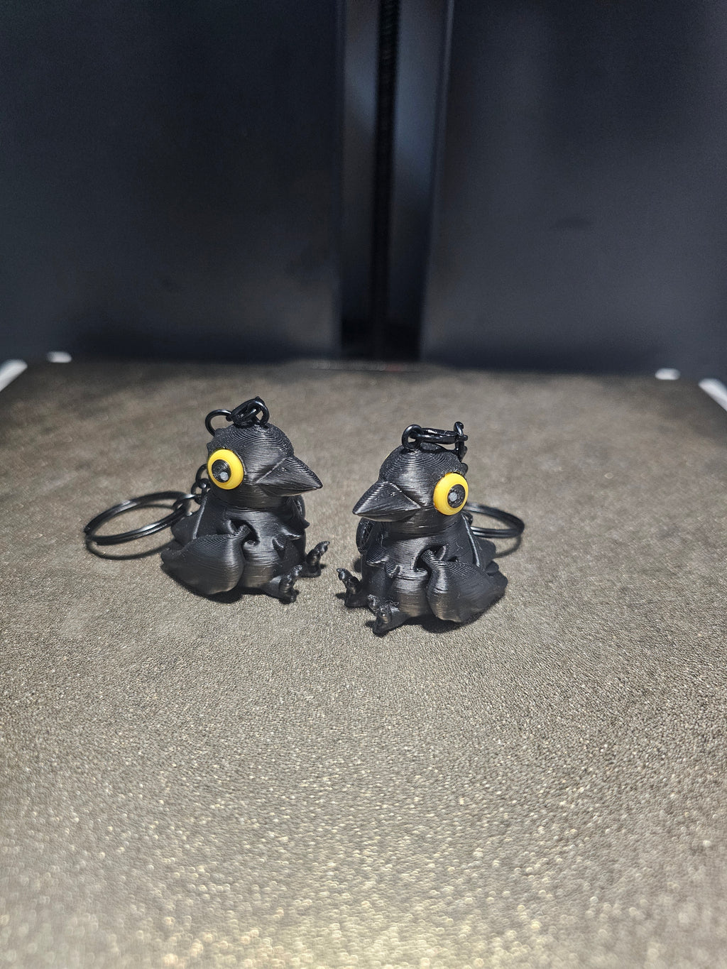 Porte clé 3D : Corbeau (FLEXI)