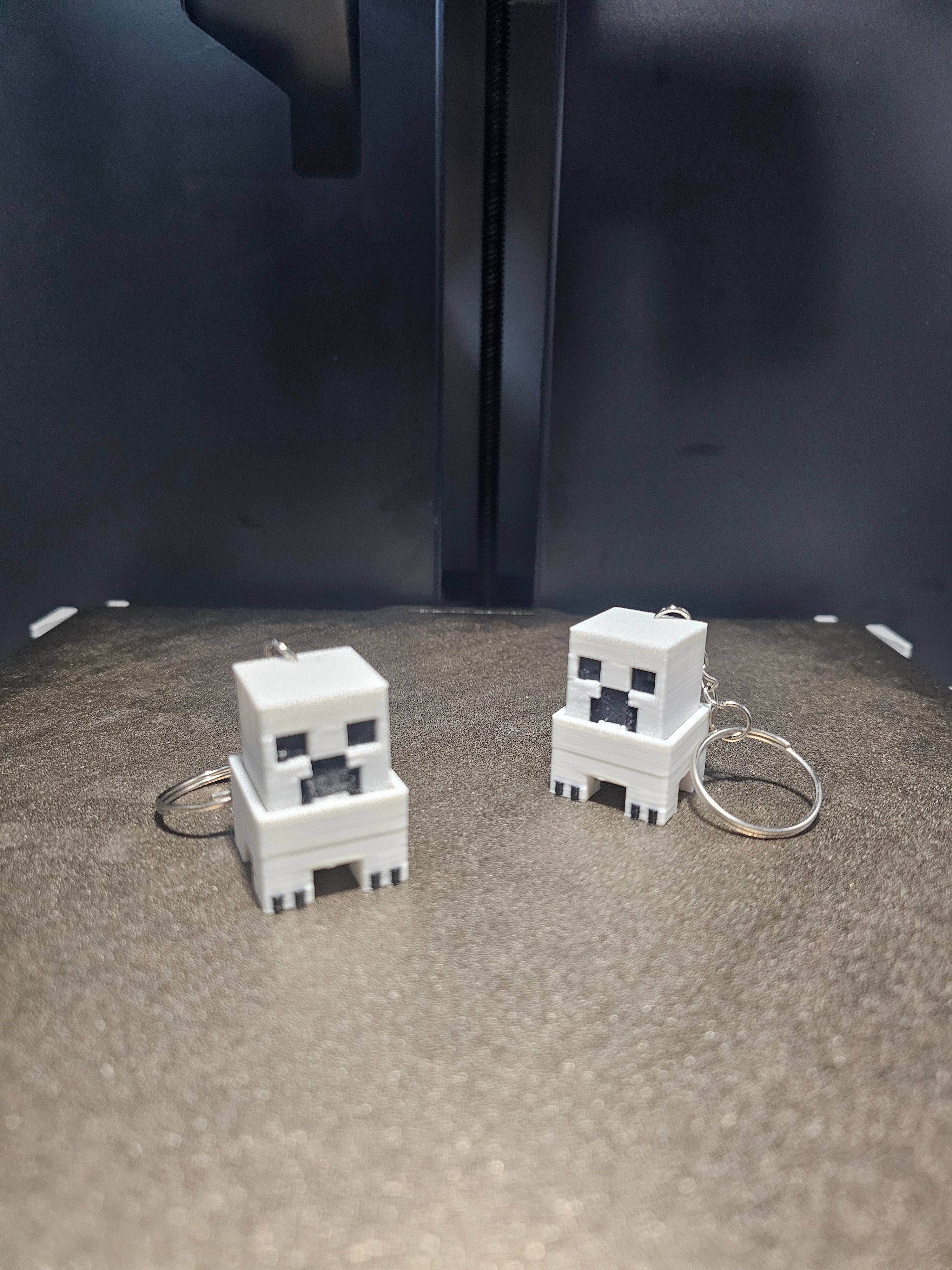 Porte clé 3D : Creeper (CLICKER)