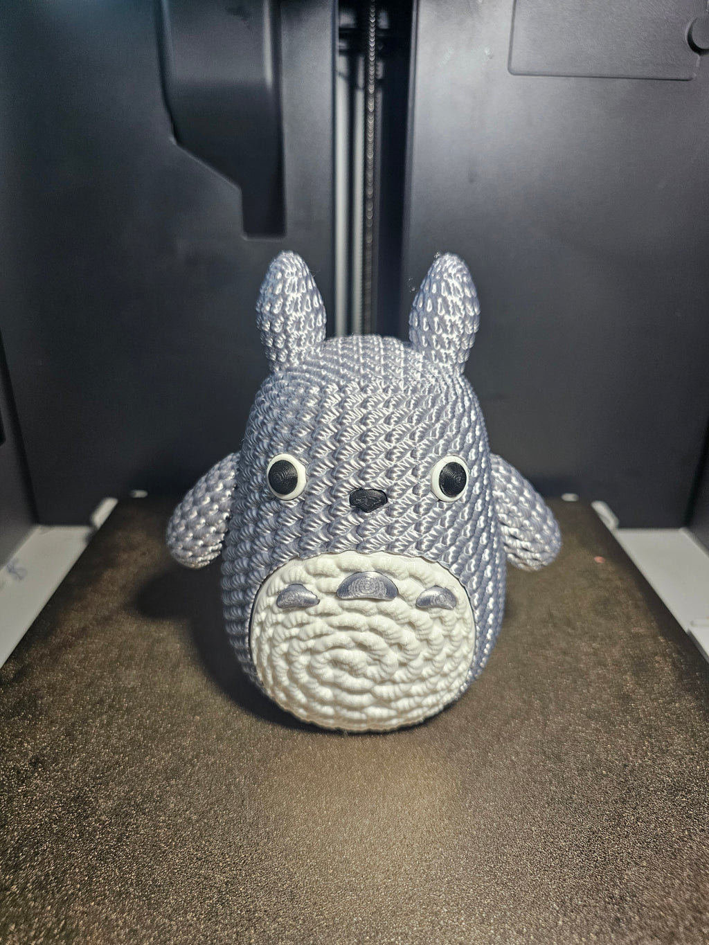 Totoro tricotée au crochet 3D