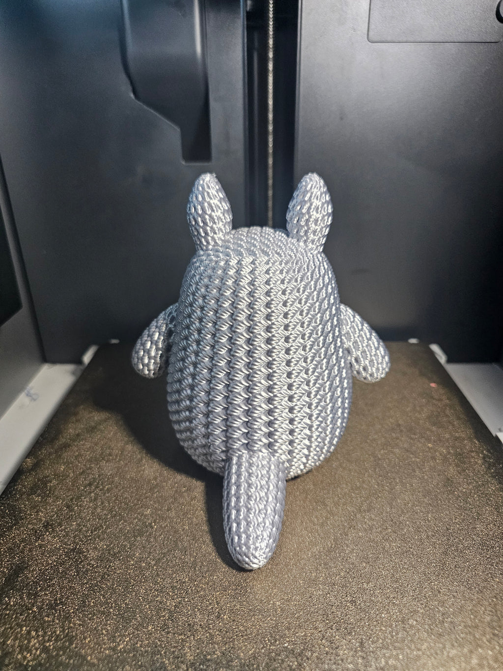 Totoro tricotée au crochet 3D