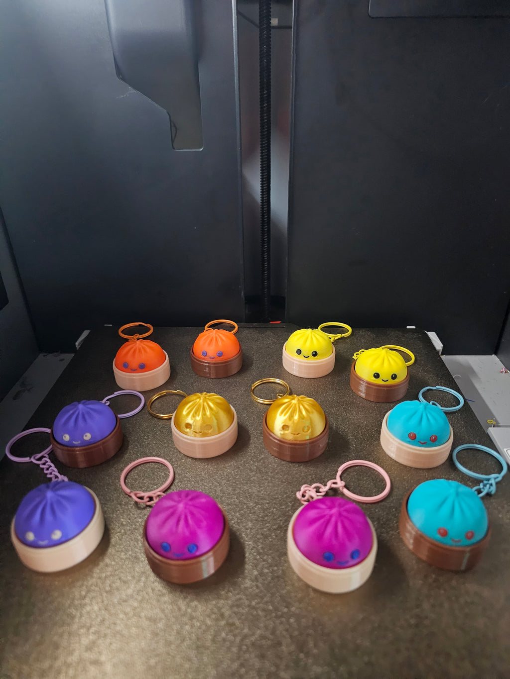 Porte clé 3D : Mini raviolis (CLICKER)