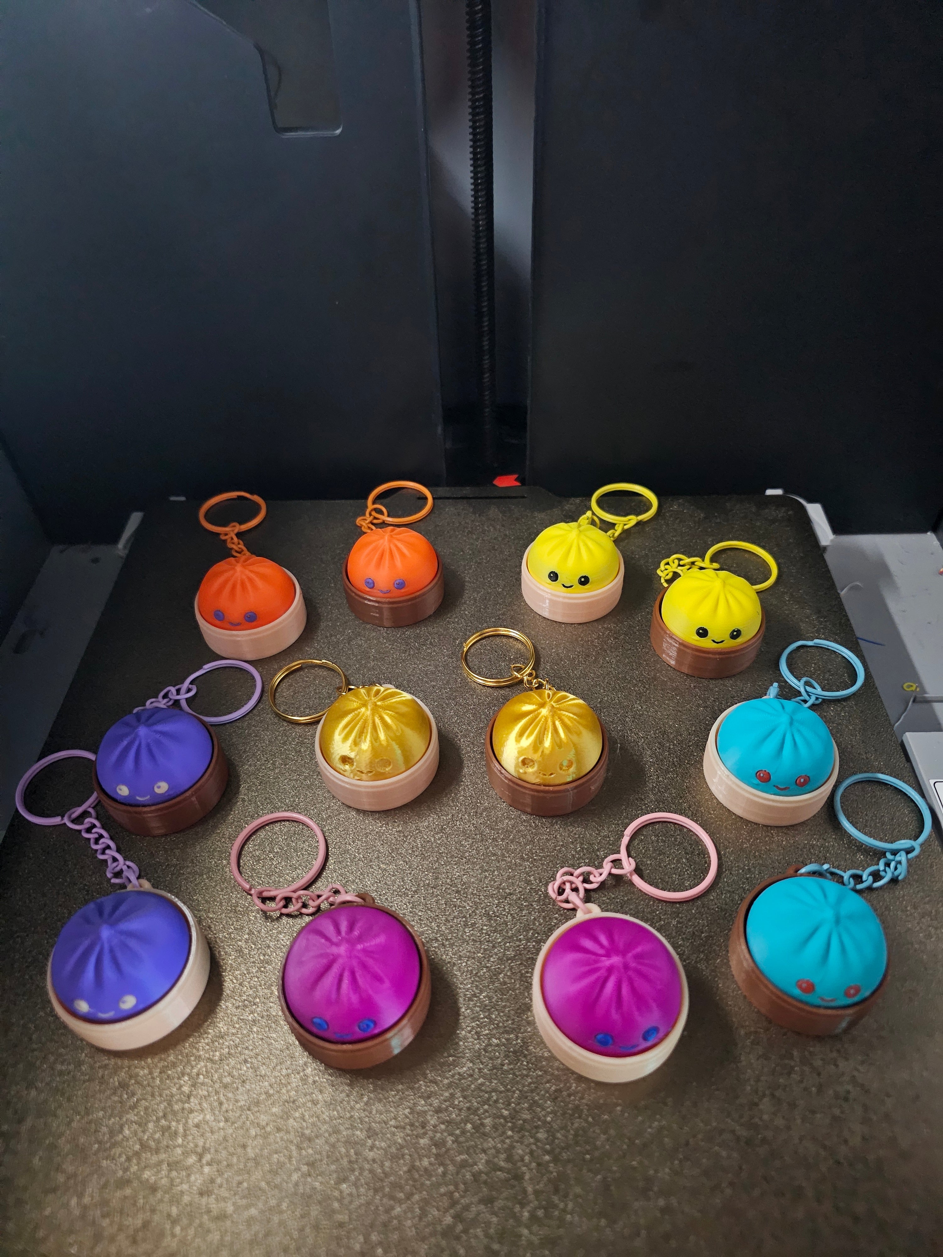 Porte clé 3D : Mini raviolis (CLICKER)