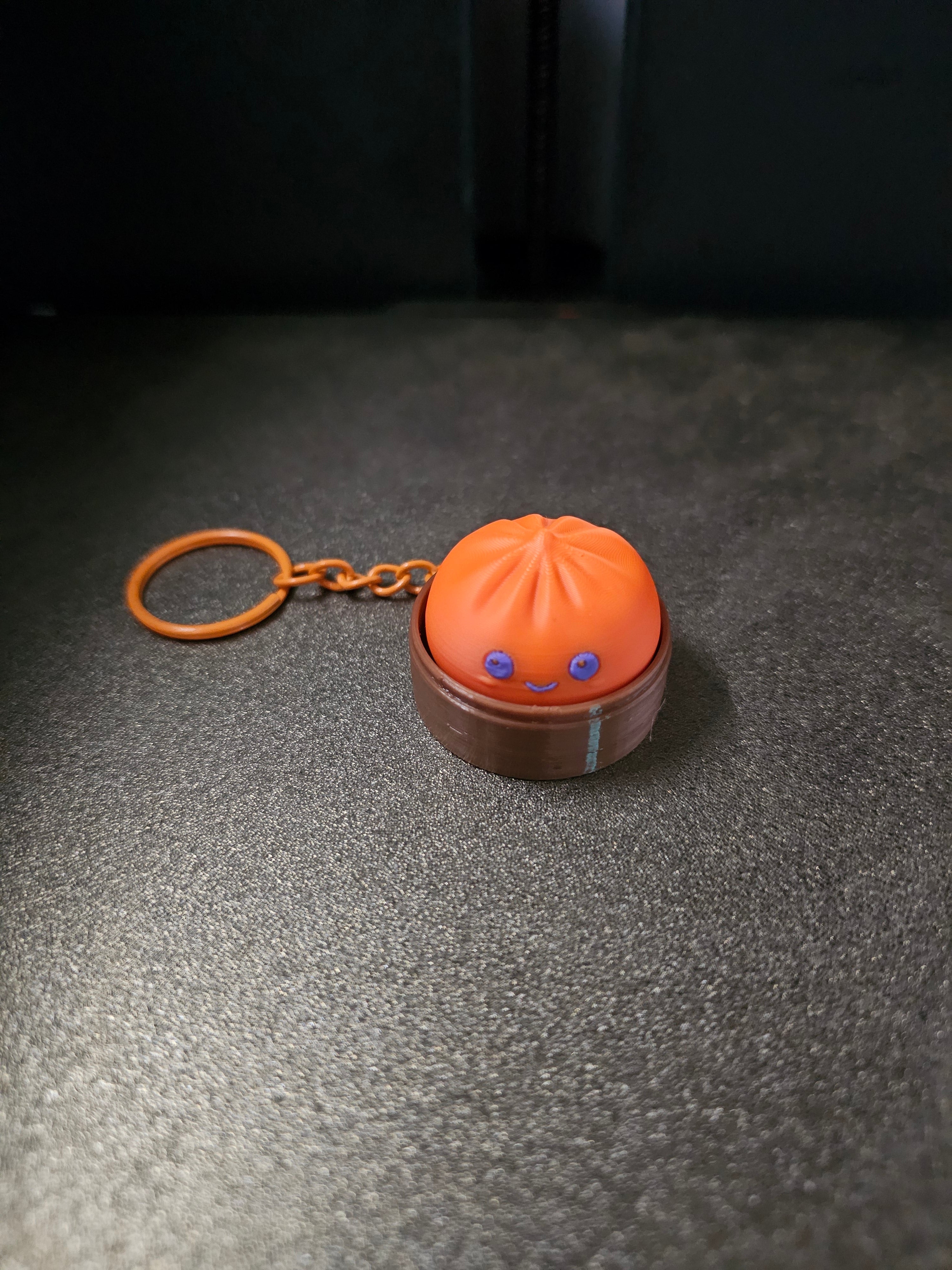 Porte clé 3D : Mini raviolis (CLICKER)