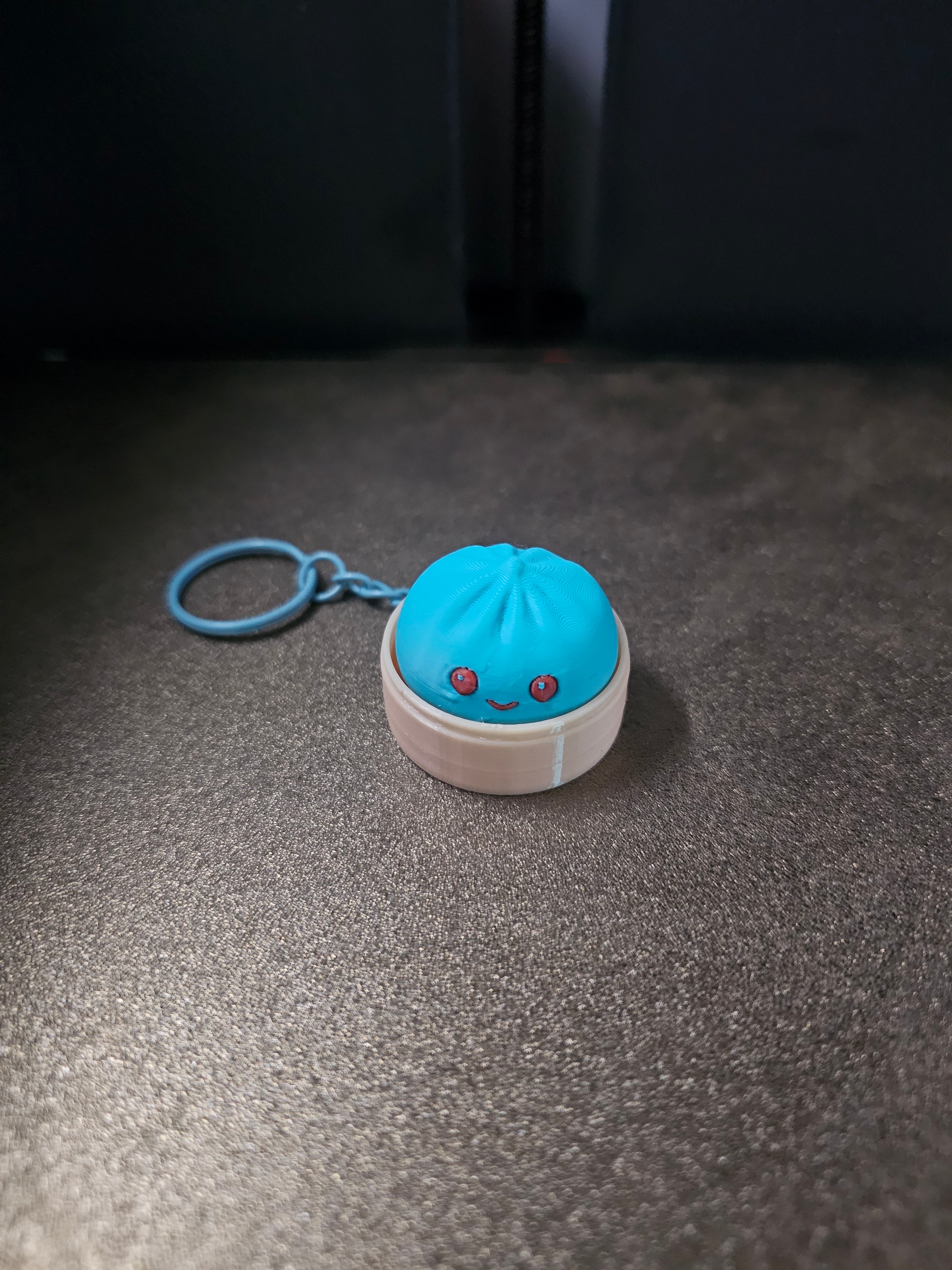 Porte clé 3D : Mini raviolis (CLICKER)