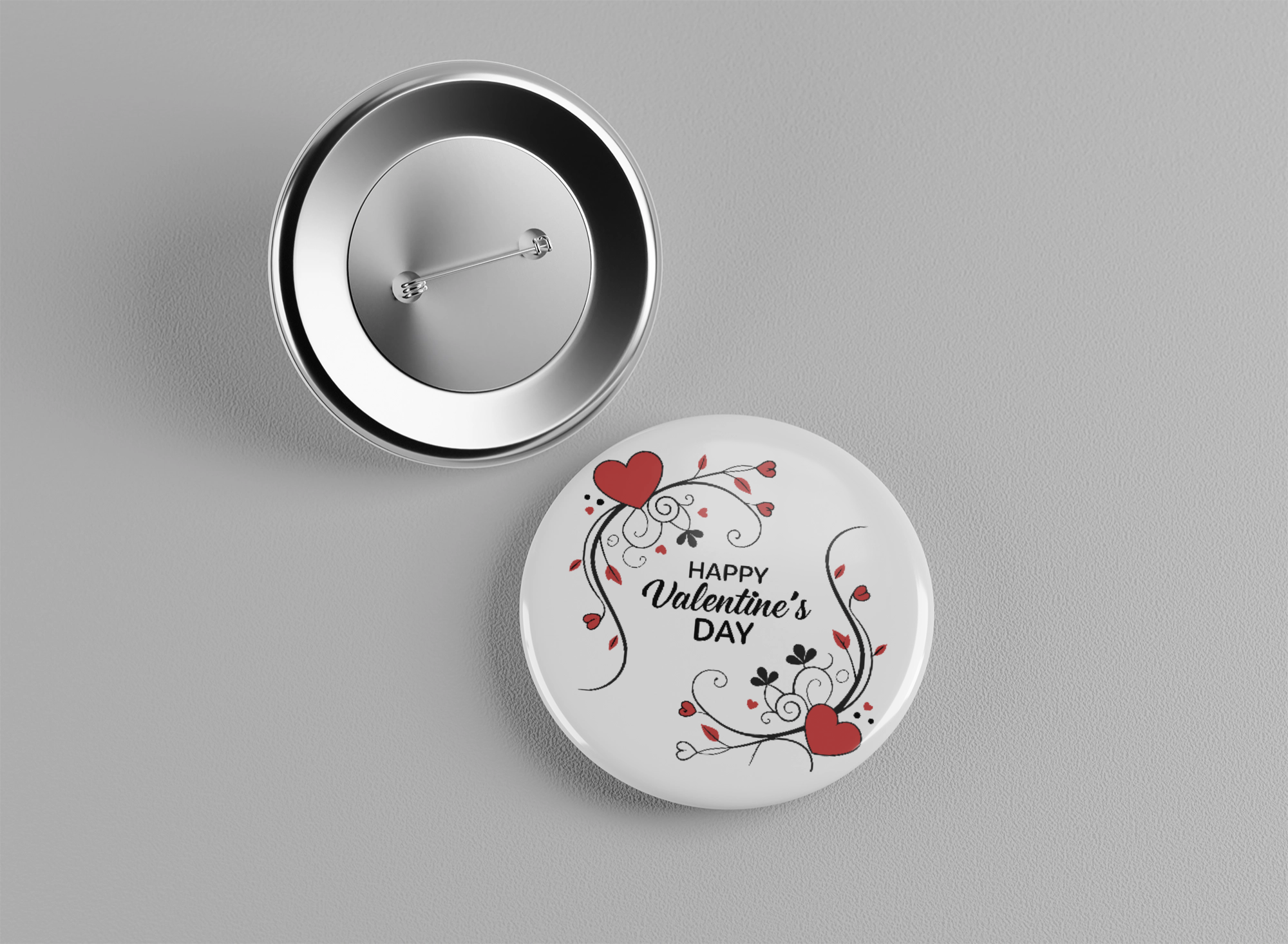 Badge Saint Valentin