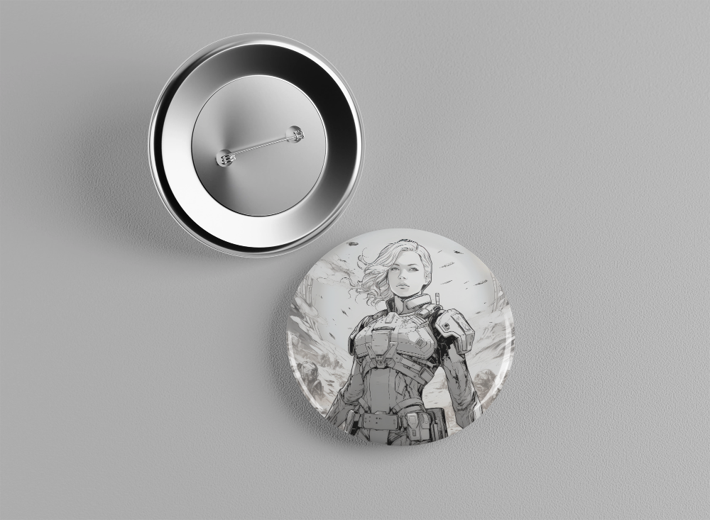 Badge super héro