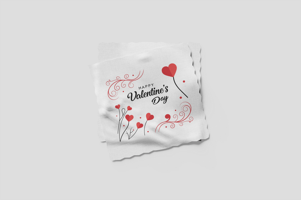 Chiffon lunette Saint Valentin