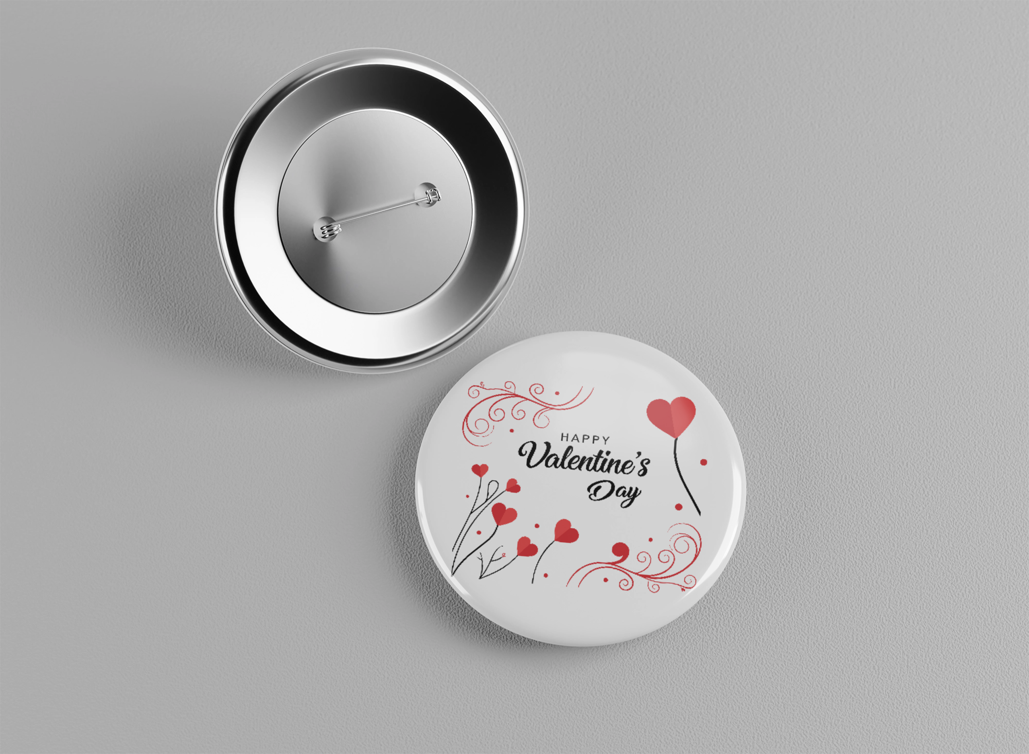 Badge Saint Valentin