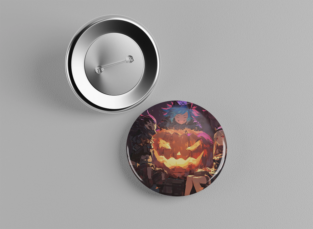 Badge Halloween 1/2