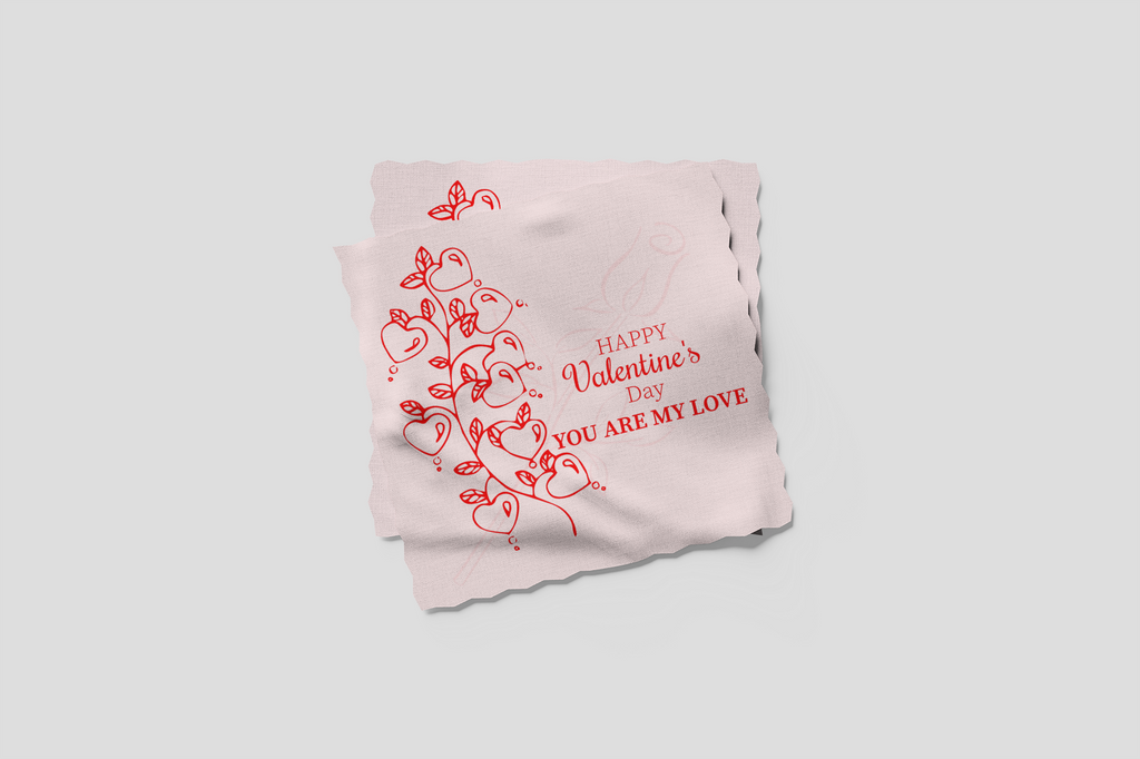 Chiffon lunette Saint Valentin