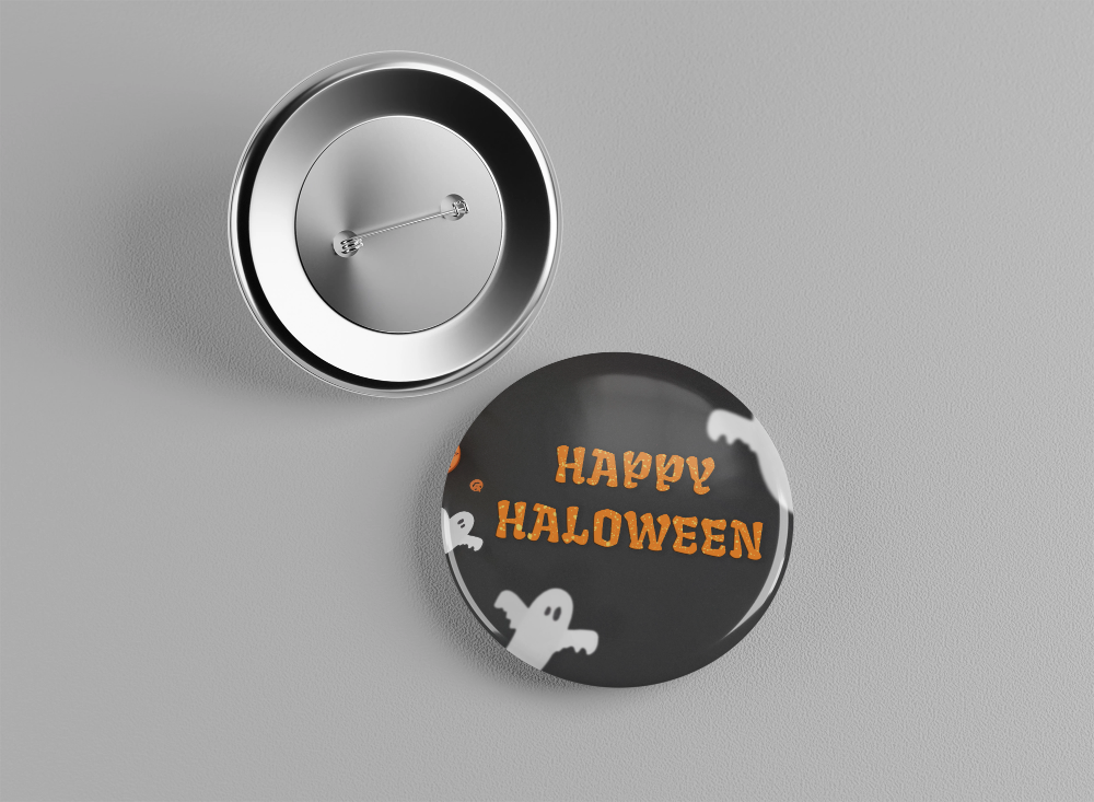 Badge Halloween 1/2